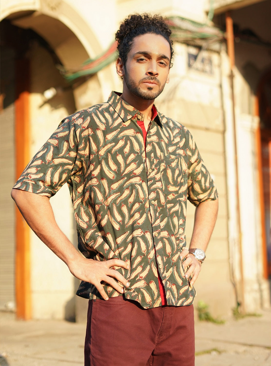 Mirchi  block print shirt