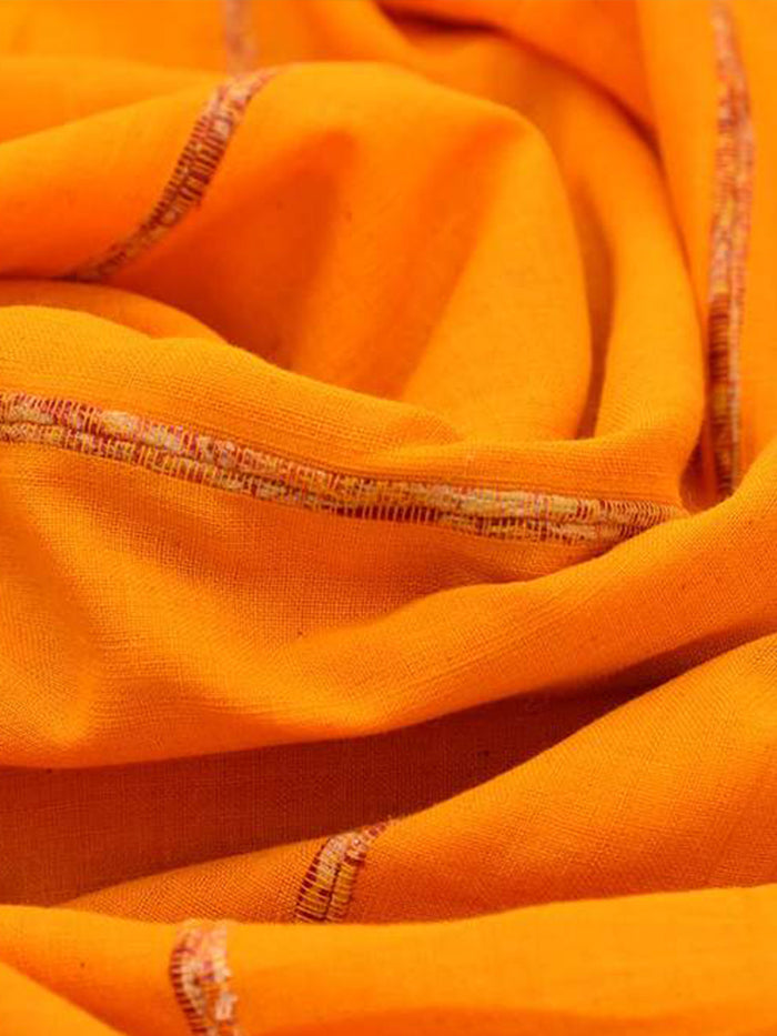 Mustard Yellow Khesh Saree