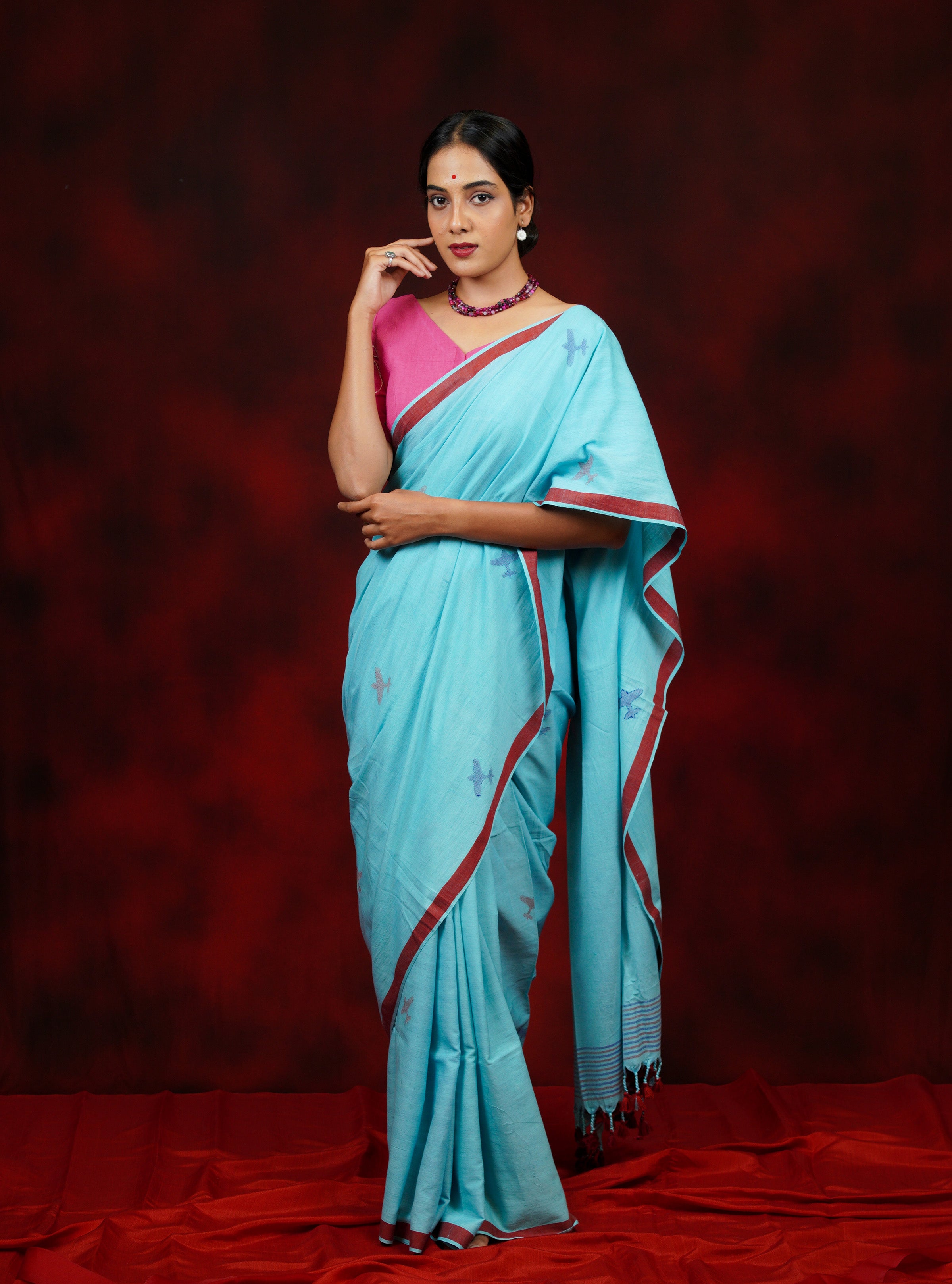 Popular Bridal Designer Blended Cotton Saree and Bridal Designer Blended Cotton  Sari online shopping | Page 4