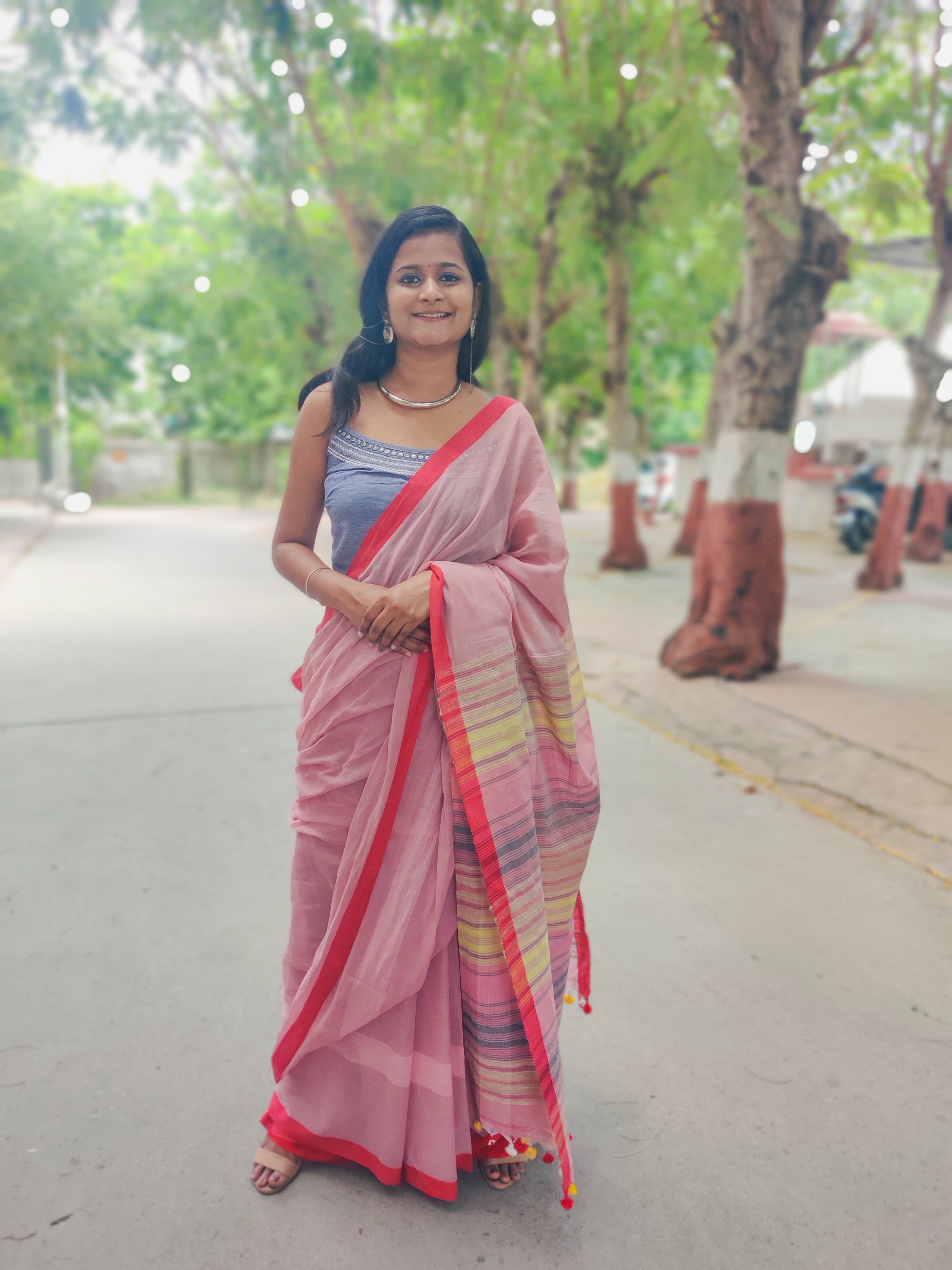 Simple cotton sarees are my go-to for everyday dressing, whether it is for  work or just to chill around the house. Most of the time I use… | Instagram